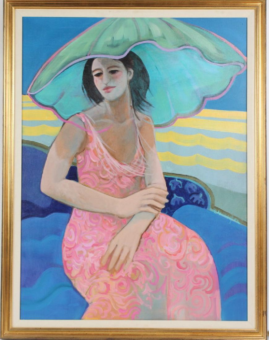 Barbara Gallagher 1933-2006 American Oil Painting (1 of 5)