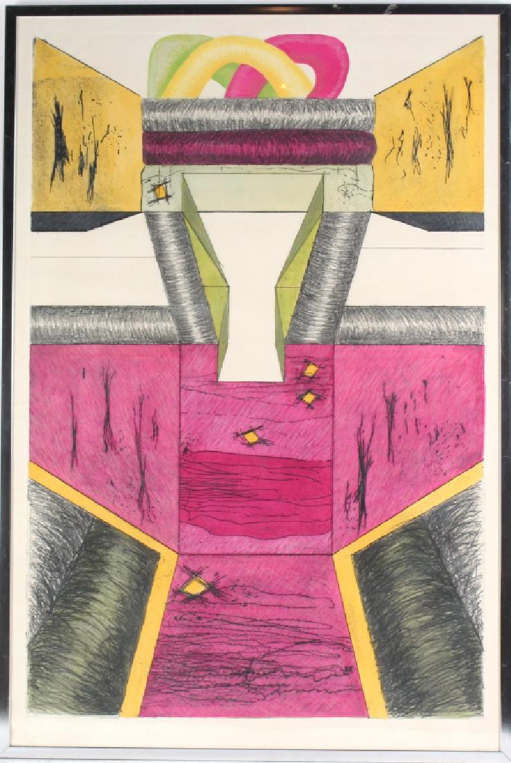 McGrail American Geometric Abstract Color Sketch (1 of 5)