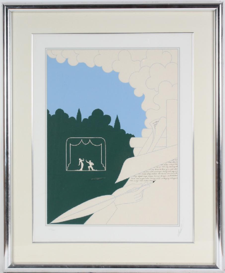 ERTE Romain de Tirtoff Writer In Landscape Signed (1 of 5)