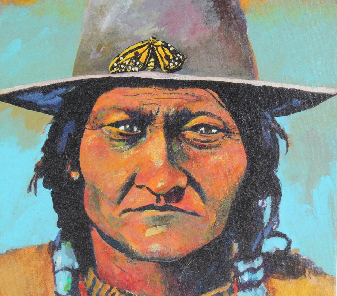 Erin Tendler American Sitting Bull Indian Painting (1 of 6)