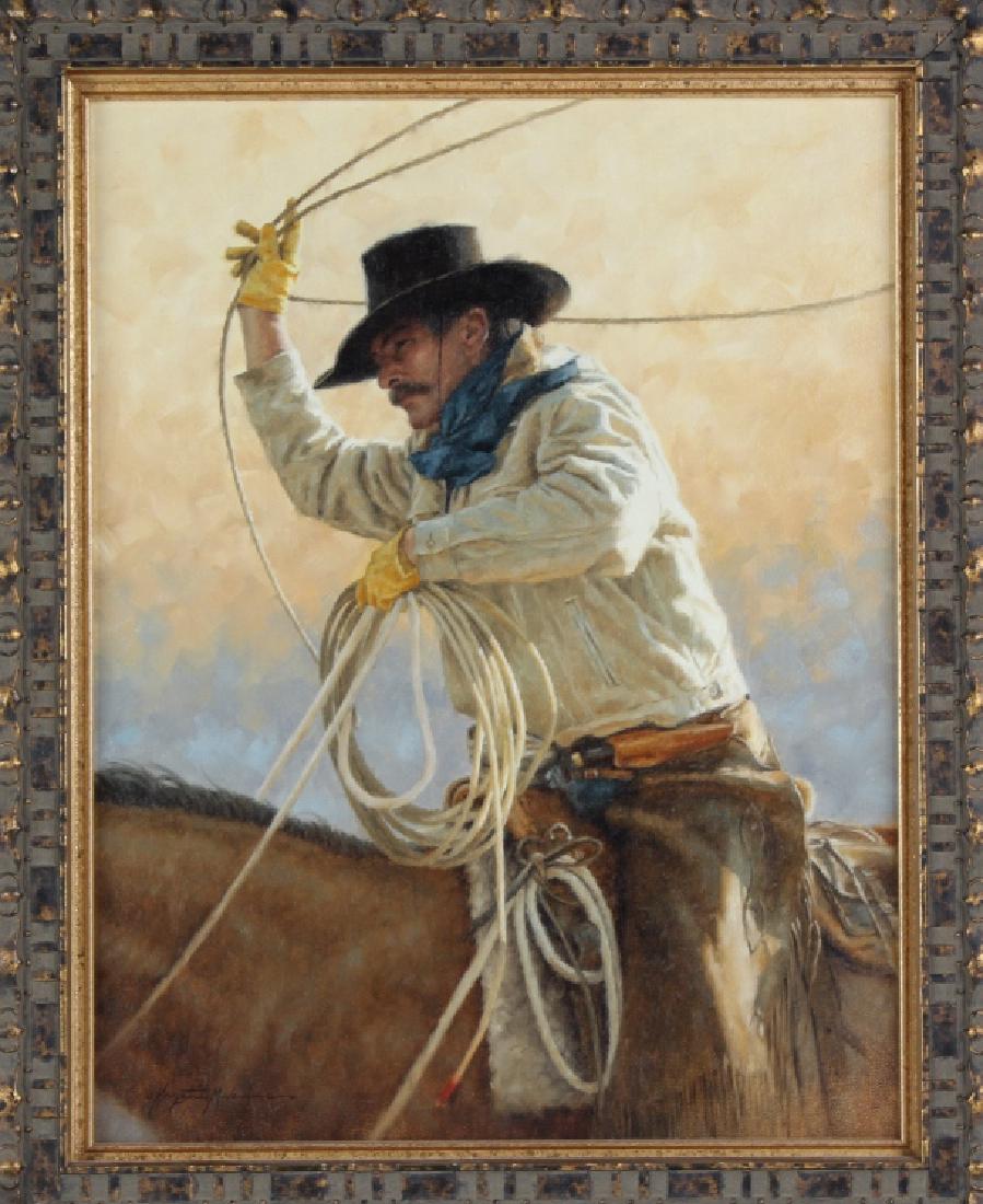 Krystii Melaine American Western Cowboy Painting (1 of 7)