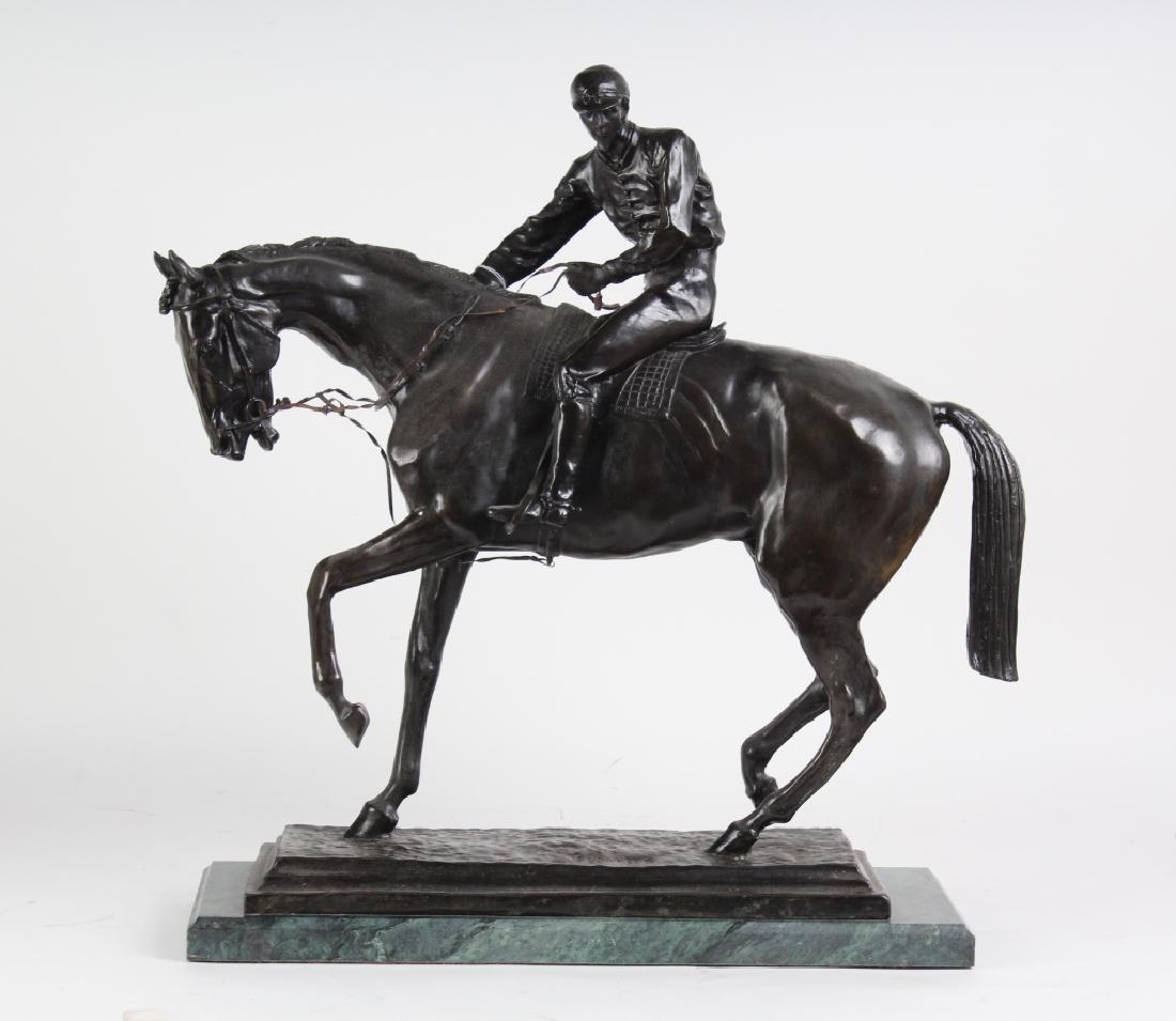 BONHEUR (1827-1901) French "Le Grad Jockey" Statue (1 of 4)