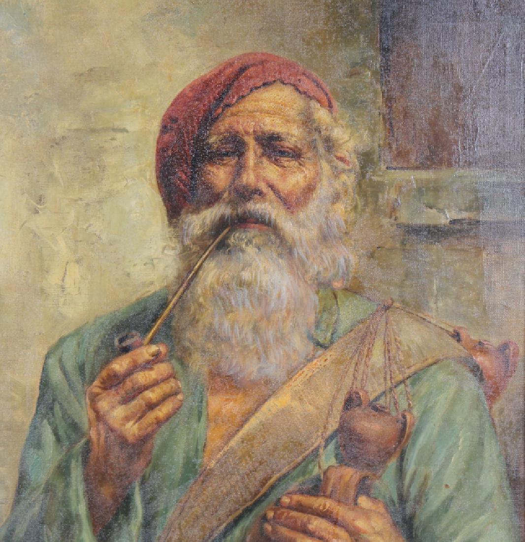 Carlo Ciappa Italian "Traveler" Portrait Painting (1 of 6)