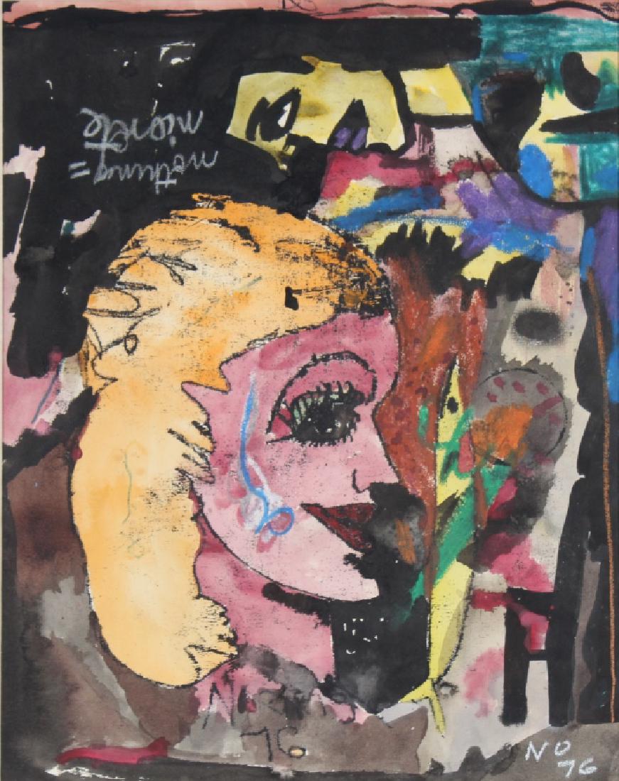 Norris Embry 1921-1981 American Abstract Painting (1 of 7)