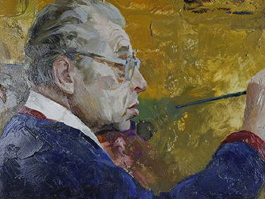 Scott Burdick b1967 American Portrait Oil Painting (1 of 8)