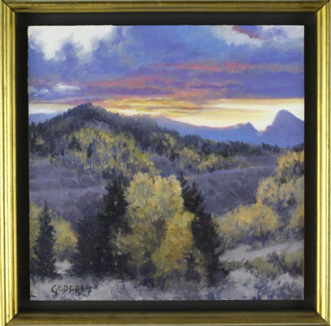 Michael Godfrey b.1958 American Landscape Painting (1 of 5)