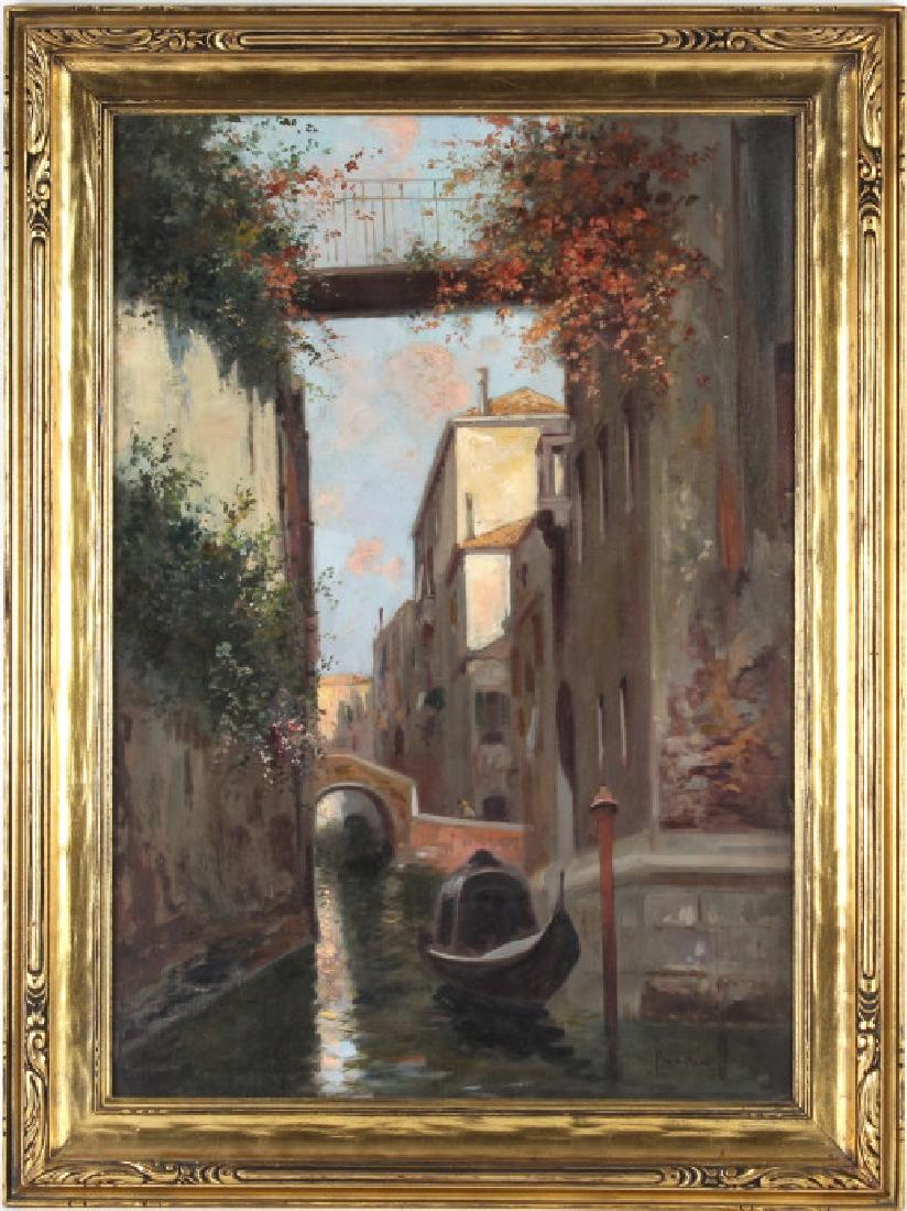 Oscar Ricciardi 1864-1935 Italian Venice Landscape (1 of 8)