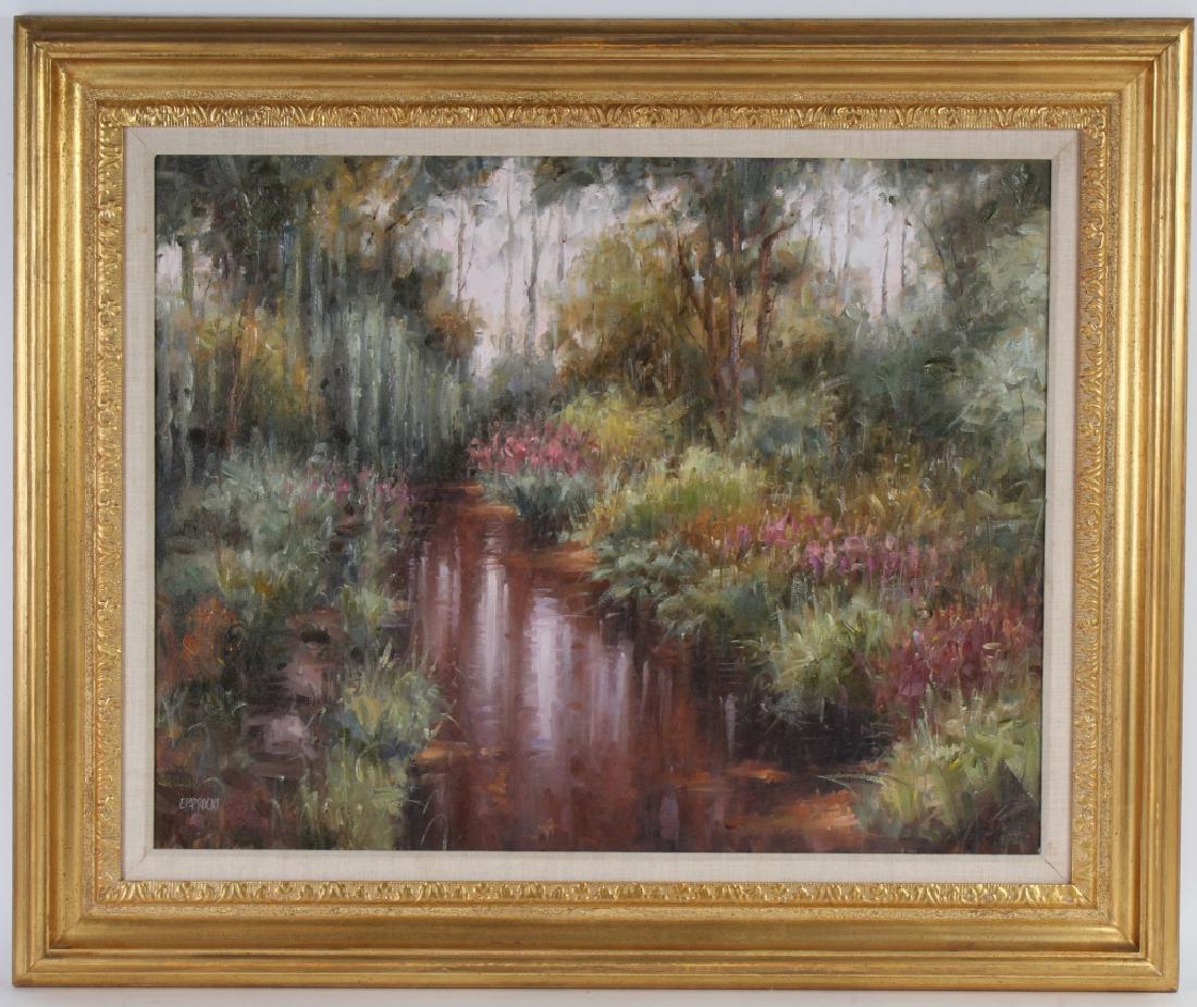 E Poprocki b.1971 American Impressionist Landscape (1 of 7)