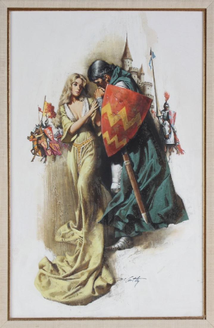 Frank McCarthy American Illustration Art Painting (1 of 7)