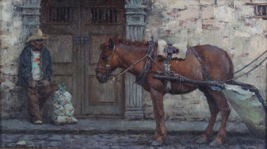 Scott Tallman Powers American Horse Oil Painting (1 of 7)