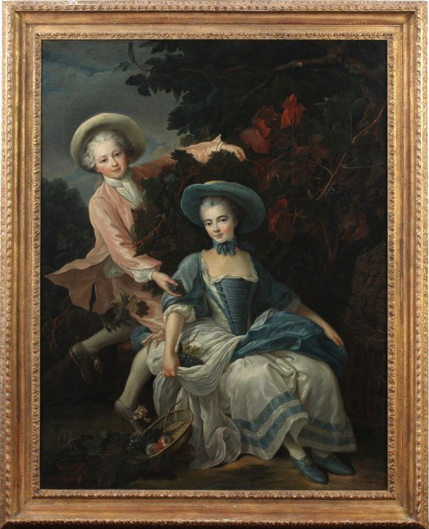 English School Portrait Painting François-Hubert Drouai (1 of 6)