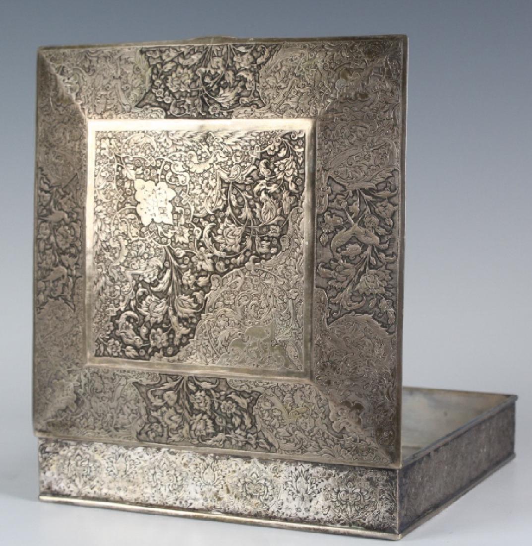 Persian 84 Silver Ornately Engraved Dresser Box (1 of 8)