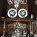 37p Miniature Silver Furniture Antique Diorama Set - 4