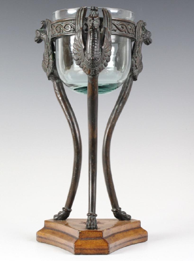 Maitland Smith Egyptian Revival Bronze Planter (1 of 8)