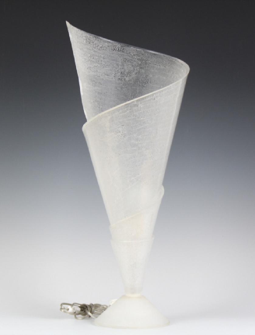 Signed ROUGIER Mid Century Modern Acrylic Lamp (1 of 6)