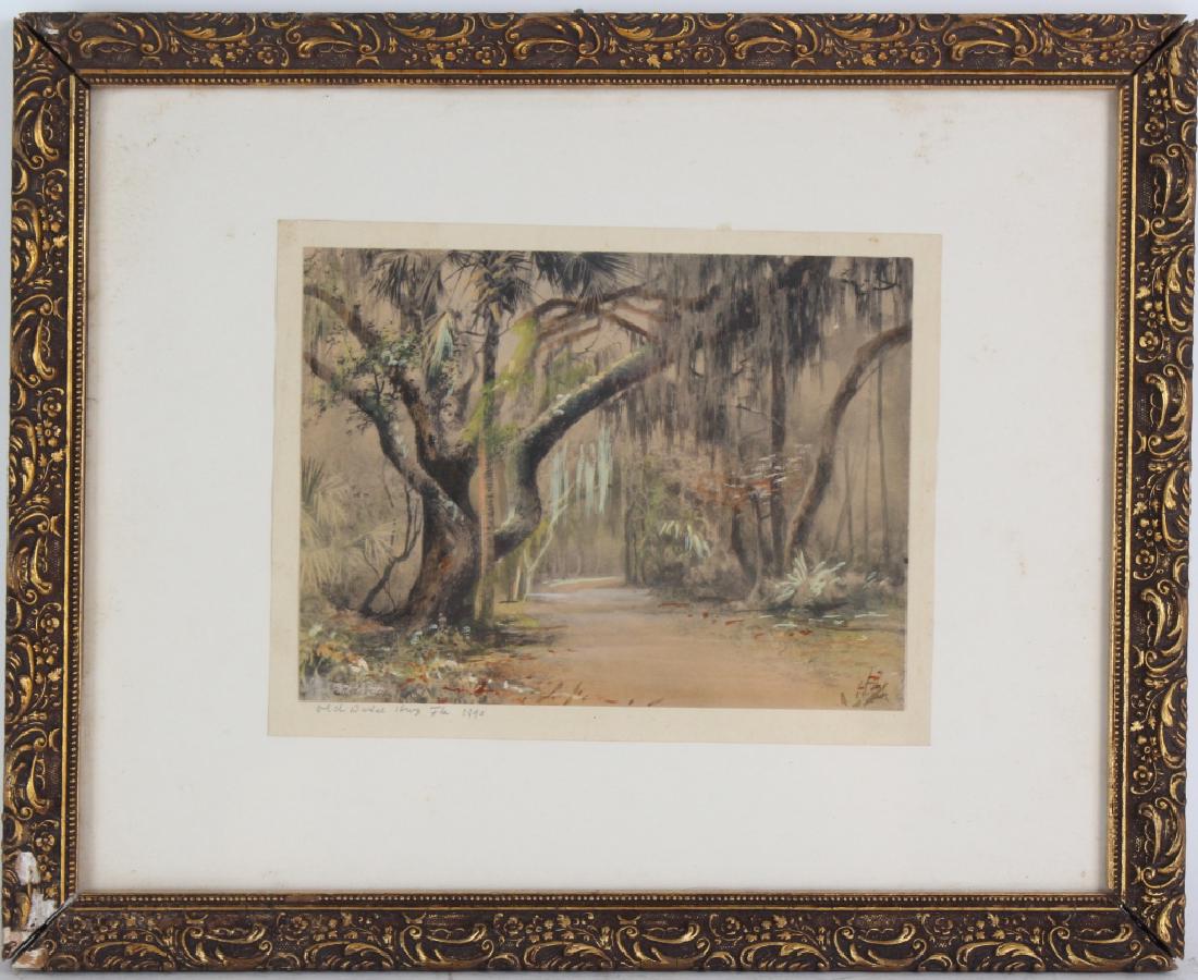 JR Wilcox Old Dixie Hwy Florida Landscape Painting (1 of 5)