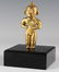 Pre Columbian X-ray Tested 9k Gold Figure Statue