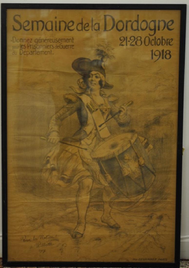 Adolphe Willette 1857- 1926 Antique French Poster (1 of 6)