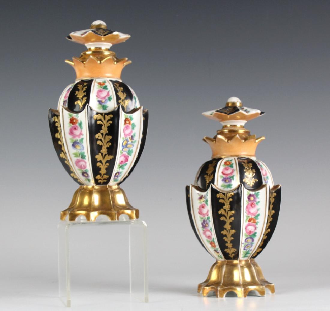 Pair Jacob Petit Old Paris Porcelain Scent Bottles (1 of 7)