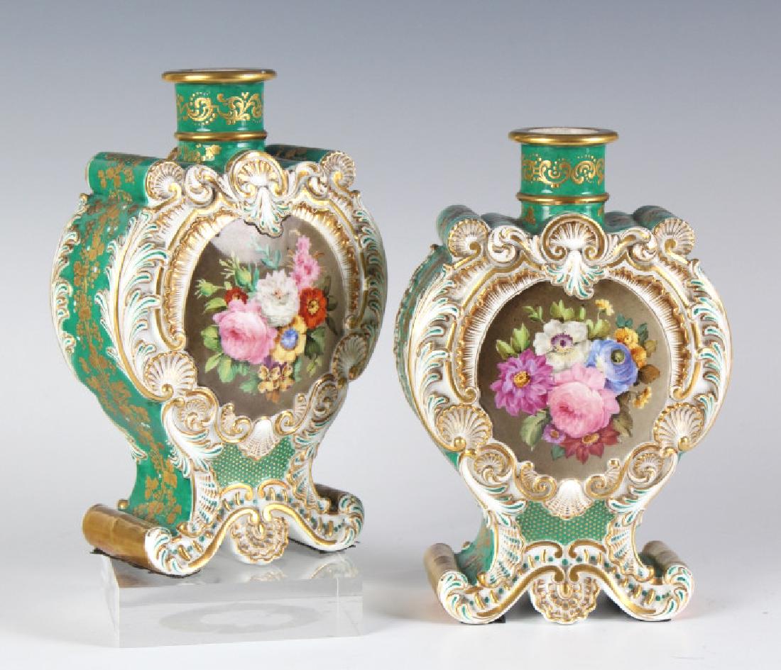 Pair Jacob Petit Old Paris Porcelain Scent Bottles (1 of 6)