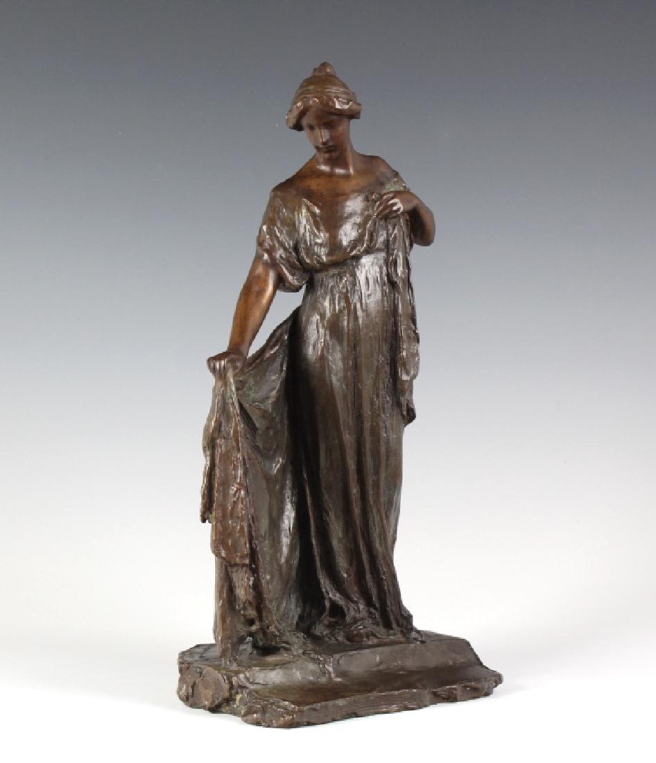 Bessie Onahotema Potter Vonnoh Bronze Sculpture (1 of 7)