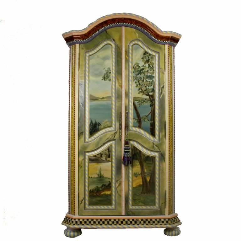 Mackenzie Childs Entertainment Scenery Armoire (1 of 10)