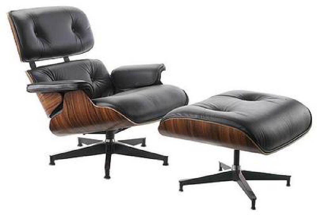 Charles & Ray Eames Lounge Chair w Ottoman 670 671 (1 of 10)