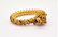 DESIGNER 18k Gold Enamel Diamond Tiger Bracelet - 2