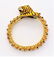 DESIGNER 18k Gold Enamel Diamond Tiger Bracelet - 8