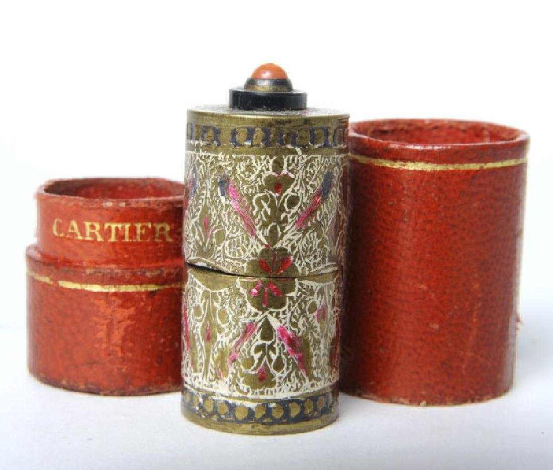 CARTIER Angel Skin Coral Lighter w/ Persian Design (1 of 7)