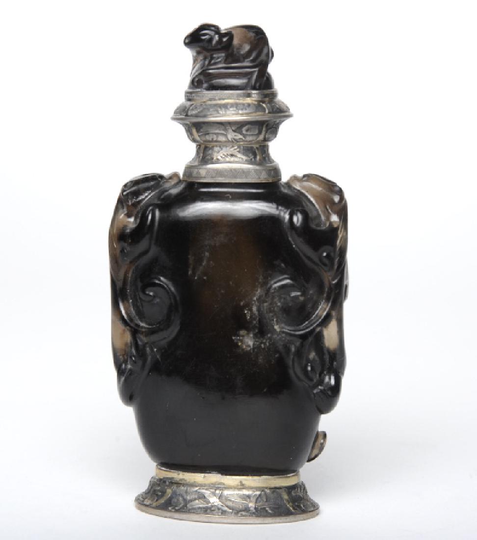 Chinese Silver Quartz Snuff Bottle Lighter MAQUET (1 of 8)