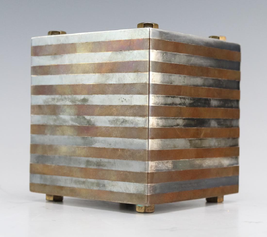 Japanese Silver & Copper Raw Mokume Gane Billet (1 of 5)