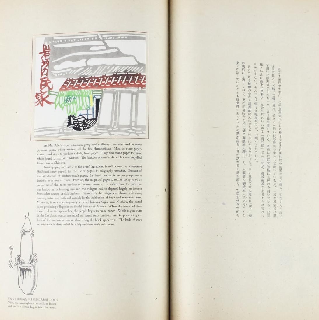 Old Japanese Handmade Paper Art Portfolio Album (1 of 8)