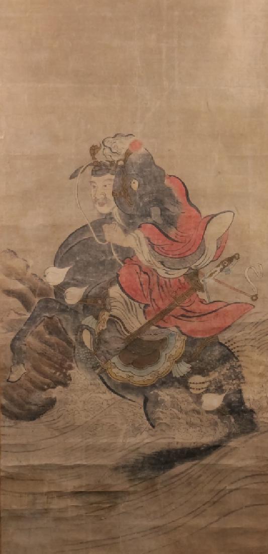Asian Chinese Japanese Oriental Scroll Painting (1 of 4)