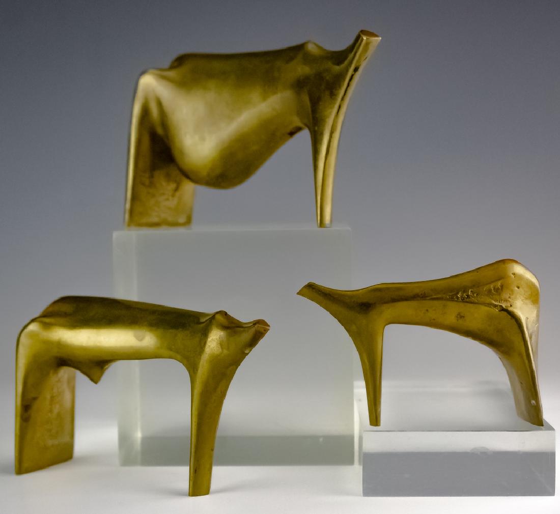 Aharone Bezalel (1926-2012) Herd Bronze Sculpture (1 of 8)