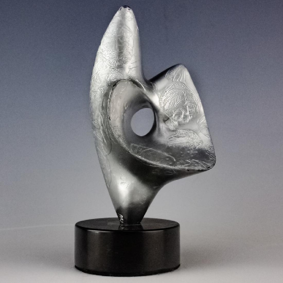 Antoine Ponset Abstract Modernist Metal Sculpture (1 of 7)