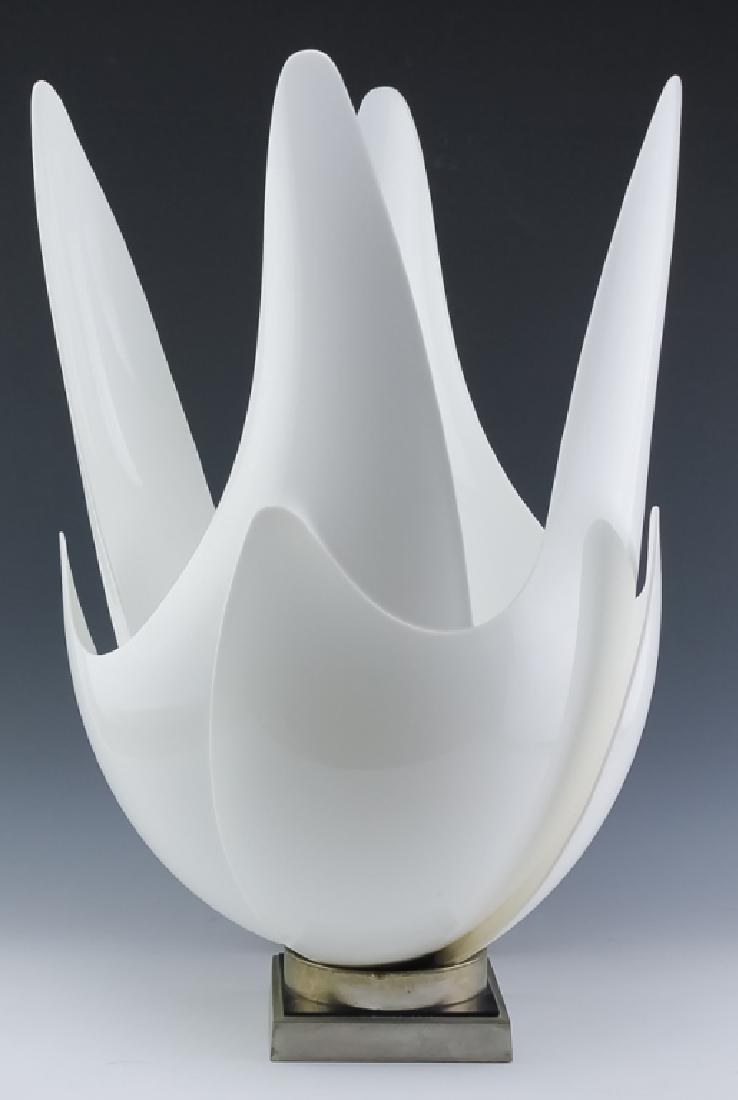 Mid Century Rougier Acrylic Blossom Table Lamp (1 of 6)