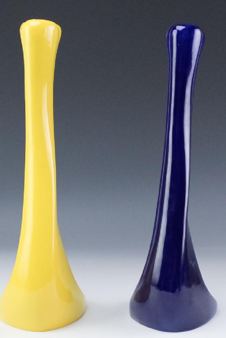 2 Tiffany & Co E. Peretti Yellow Blue Candlesticks (1 of 6)