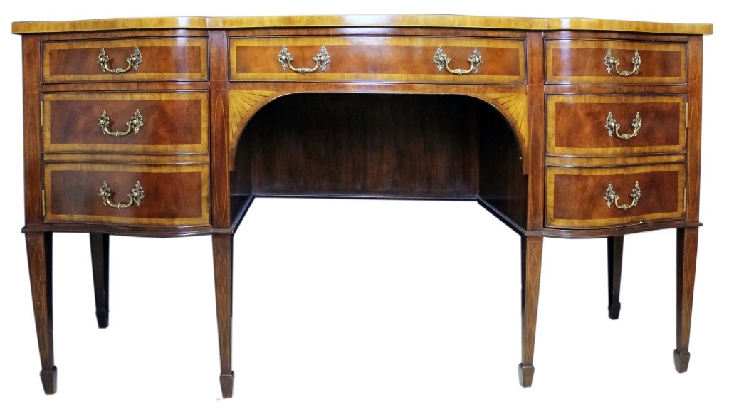 Custom Mahogany Sheridan Style Sideboard Server (1 of 6)