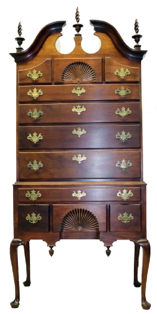 L & JG Stickley Custom Mahogany Highboy Chest (1 of 5)