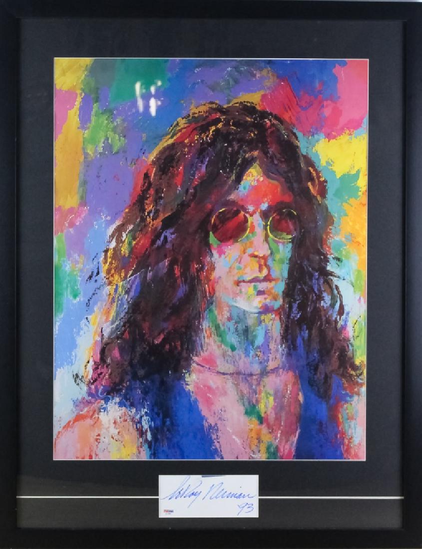 LeRoy Neiman 19212012 Howard Stern Poster SIGNED