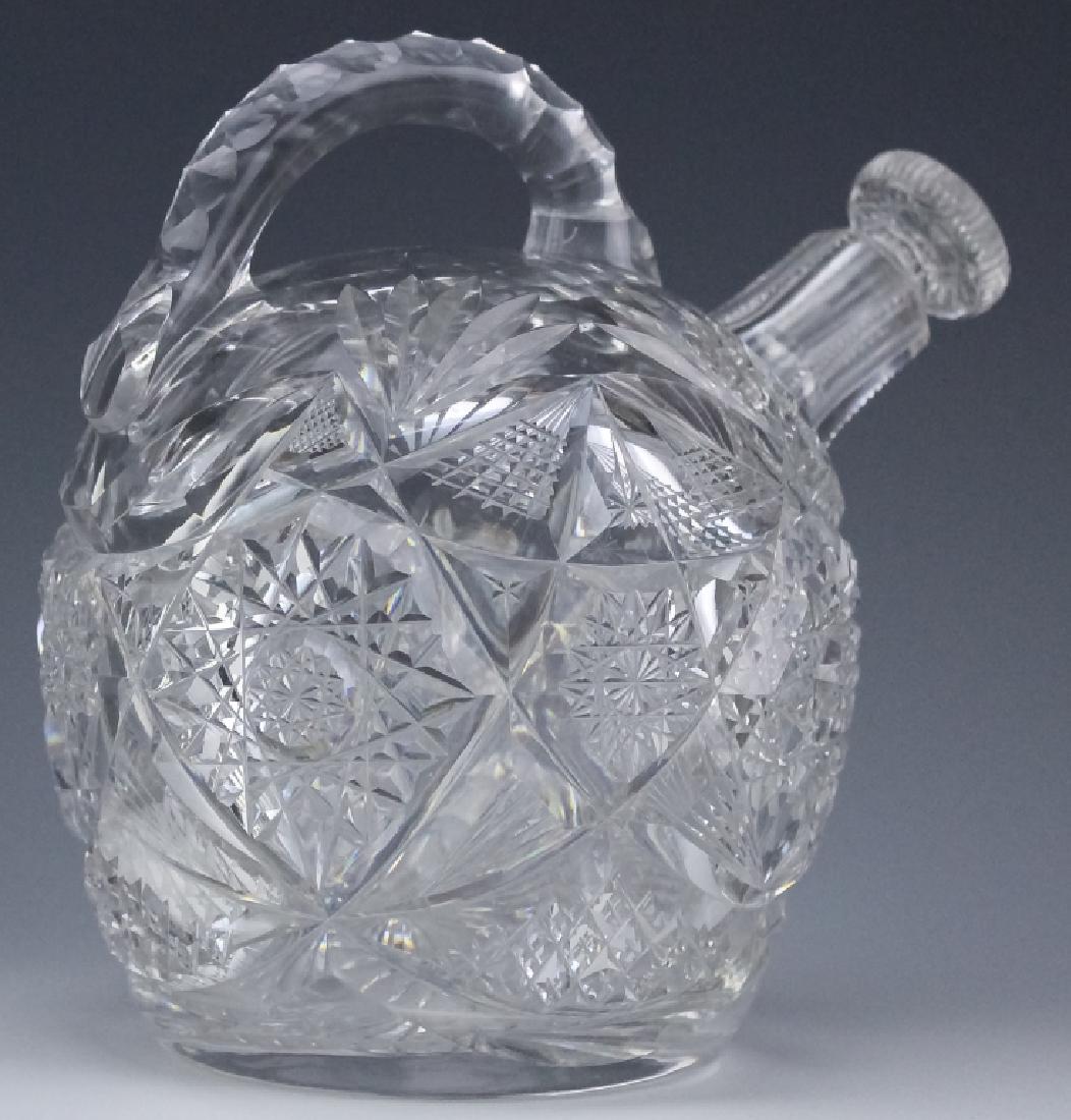 Libbey American Brillaint Period Cut Glass Rum Jug (1 of 8)