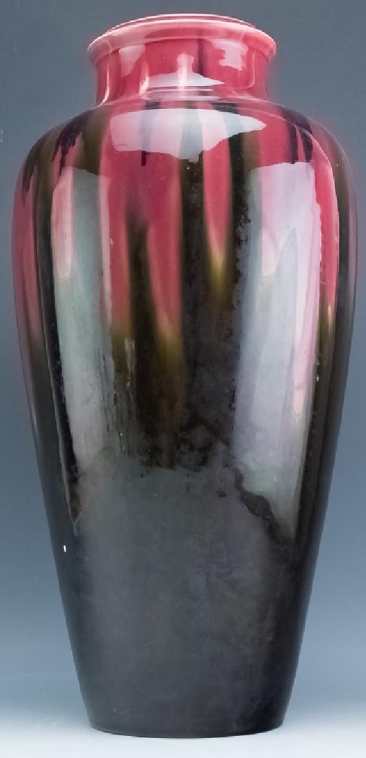 Large 16" Tall Orchies French Art Pottery Vase (1 of 8)