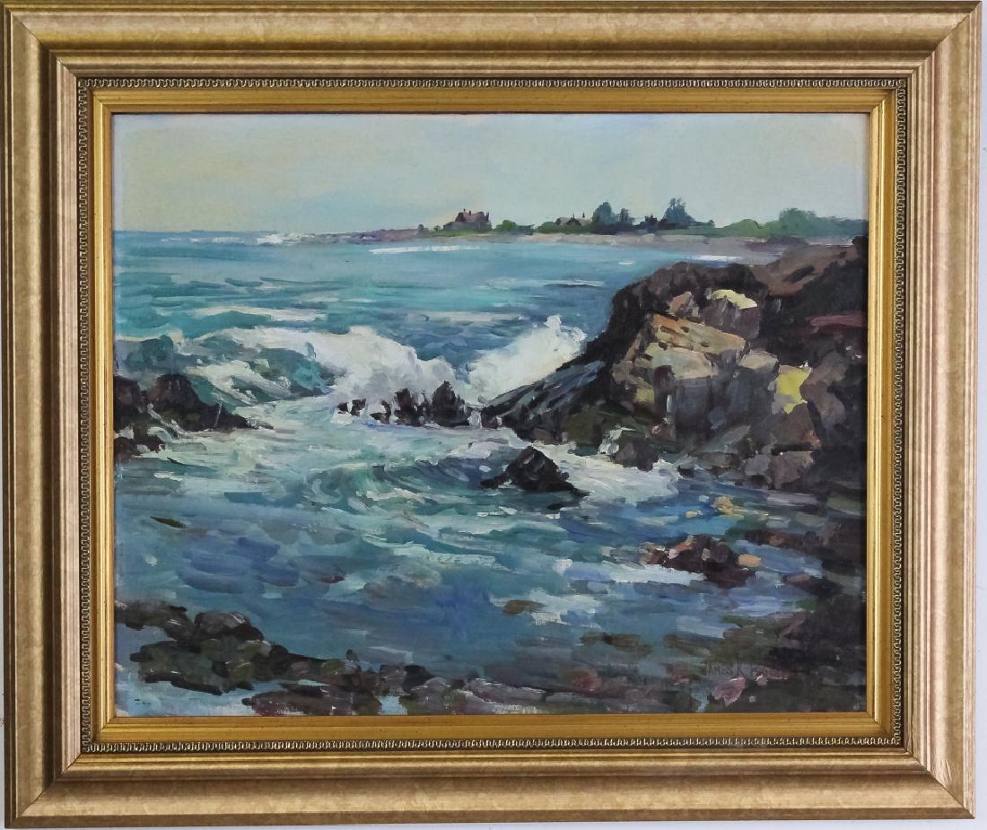 James Bonnar 1883-1961 American Seascape Painting (1 of 6)