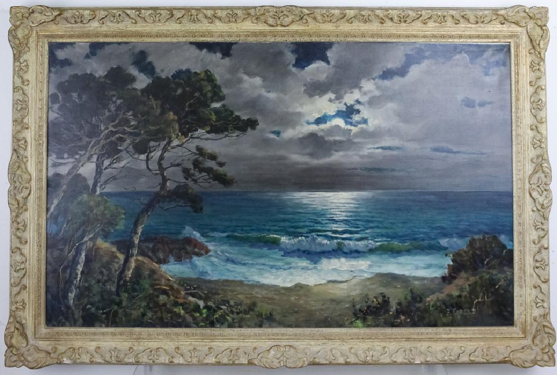 Pierre Forest (1881-1971) Costal Seascape Painting (1 of 6)