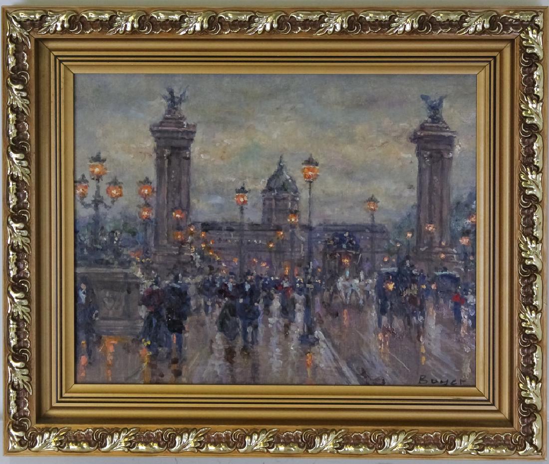 Jean Boyer French Parisian Street Scene Painting (1 of 7)
