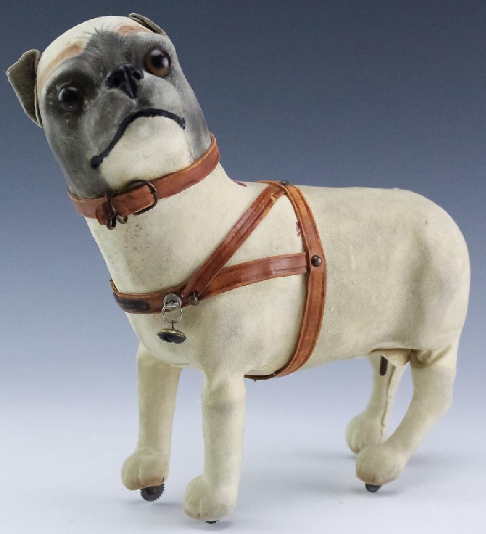 French Roullet et Decamps Wind Up Pug Dog Toy (1 of 6)