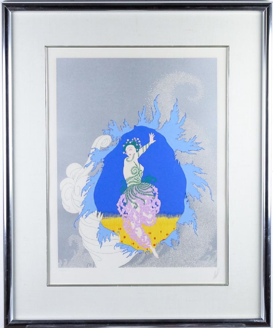 Erte 1892-1990 Russian Coming Spring L/E Serigraph (1 of 6)