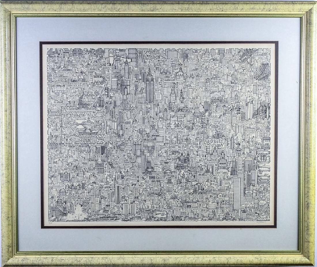 Tony Graham 1933-1992 American New York City Print (1 of 8)