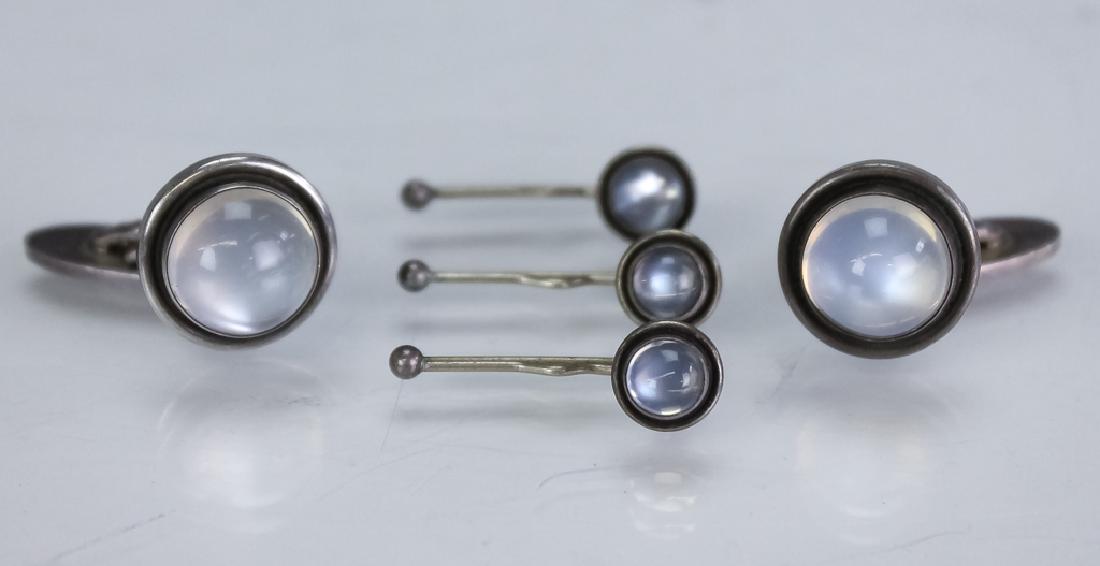 Georg Jensen Silver Moonstone Cufflinks & Studs 44 (1 of 10)